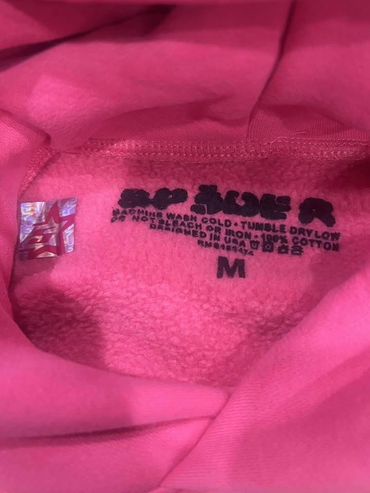 Sp5der Hoodies Pink, Grey, Grey(Stars) - photo 4