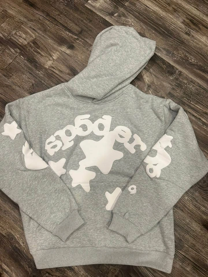 Sp5der Hoodies Pink, Grey, Grey(Stars) - photo 5