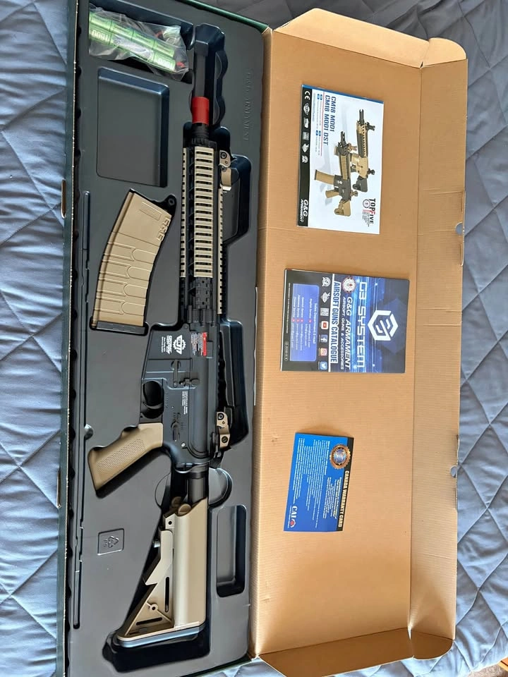 G&G Combat Machine CM18 MOD1 DST Airsoft Rifle