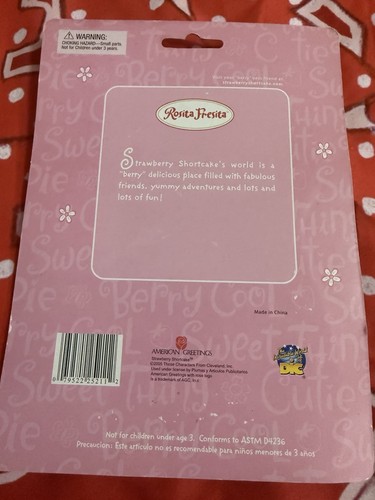 New Español Strawberry Shortcake Rosita Fresita Scissors Set - photo 2