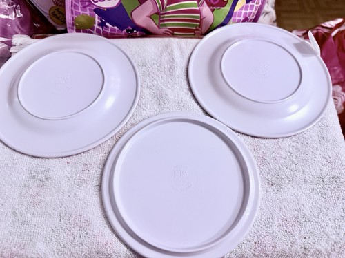 STRAWBERRY SHORTCAKE 2008 MELAMINE Plate Set Of 3 - photo 2