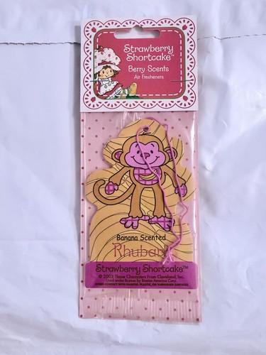 HTF 2003 Strawberry Shortcake BERRY SCENTS RHUBARB Collectible