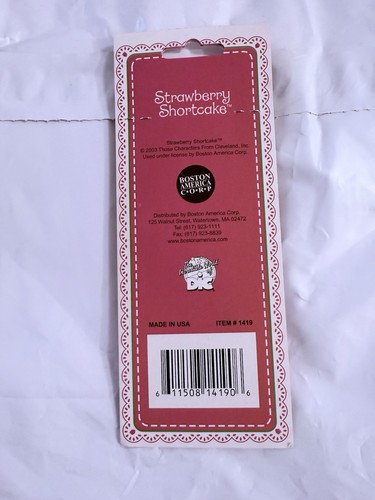 HTF 2003 Strawberry Shortcake BERRY SCENTS RHUBARB Collectible - photo 2