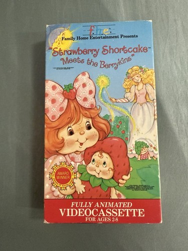 Strawberry Shortcake Meets The Berrykins, FHE, 1985, VHS 60 Minu