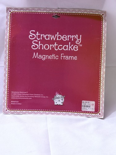 Strawberry Shortcake Vintage Magnetic Frame NEW in Package - photo 2