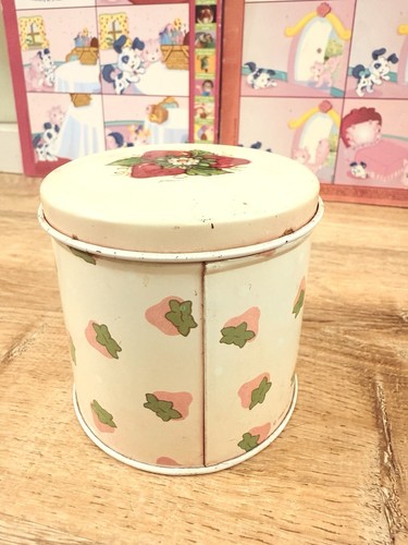 Vintage 1980 Strawberry Shortcake Apricot Hops-a-Lot Tin - photo 2