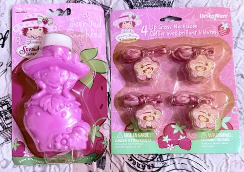 2003 Strawberry Shortcake Bubbles Strawberry & Lipgloss