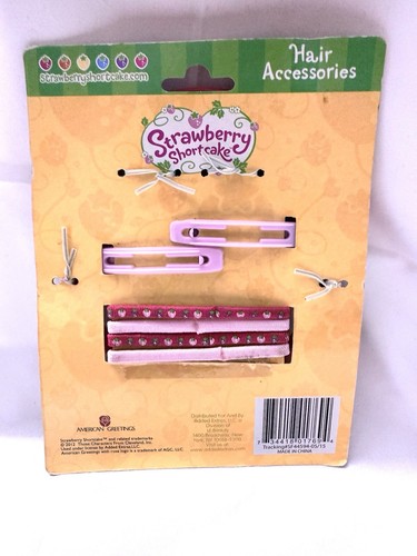 2012 Strawberry Shortcake Headband & Barrettes Set - photo 2