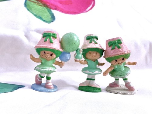 Strawberryland LIME CHIFFON PVC mini figurine Lot 1980s