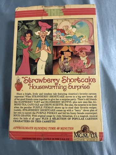Strawberry Shortcake Housewarming Surprise Beta Video Tape - photo 3