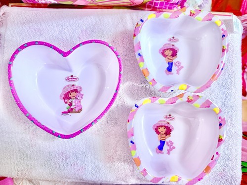 2008 Strawberry Shortcake Melamine Bowl Set-3