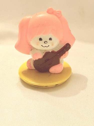Vintage Poochie 1982 “Let’s Play” Character Stamp – Pink Hair Gi