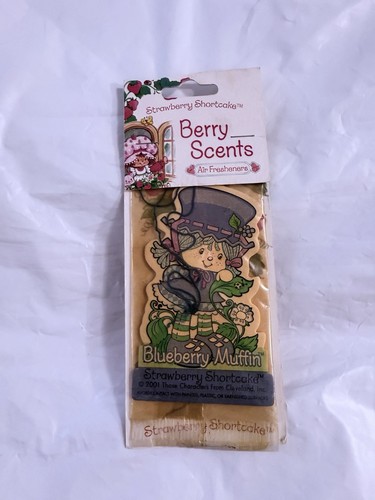 HTF 2003 Strawberry Shortcake BERRY SCENTS Blueberry Muffin