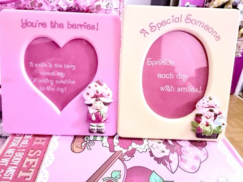 Vintage Strawberry Shortcake Photo Frames Lot