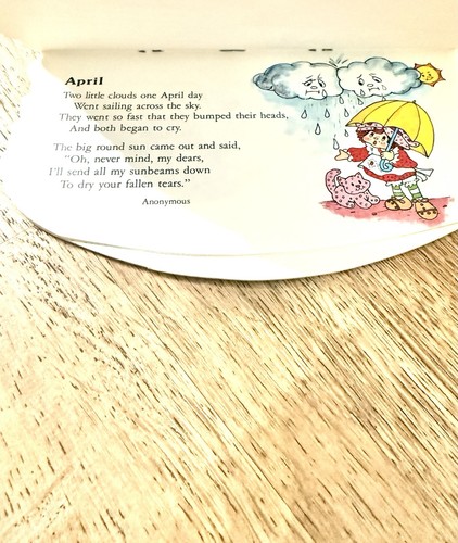 Vintage STRAWBERRY SHORTCAKE SUNNY DAY POEMS Childrens Book - photo 3