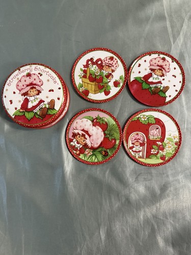 Vintage Strawberry Shortcake 2002 Coaster Set - photo 2