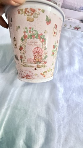 Dolls Kill X STRAWBERRY SHORTCAKE 2023 Rare 4" Metal Plant Pot S - photo 2