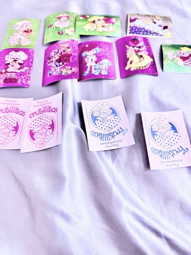 Vtg 2004 Strawberry Shortcake Holographic Stickers Lot Of 12 - photo 2