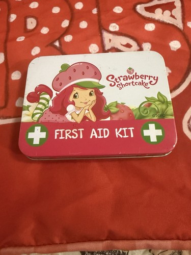 Strawberry Shortcake First Aid Kit in Collectible Tin