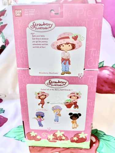 Strawberry Shortcake Bandai Berry Soft friends Plush 2003-NIB - photo 4