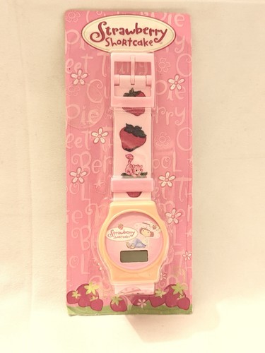 Rare 2004 Strawberry Shortcake Digital Watch New-Sealed