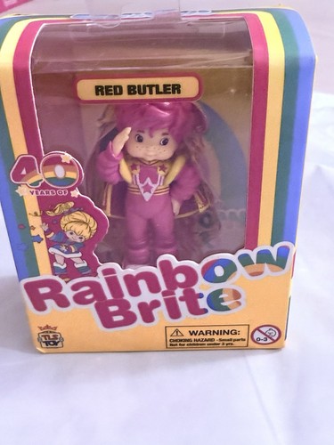 NEW Rainbow Brite 40th Anniversary Mini Figurine Red Butler