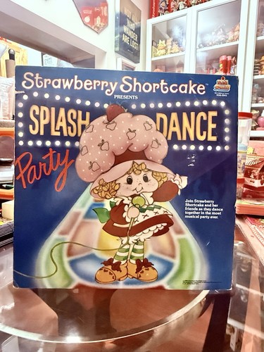 Strawberry Shortcake Splash Dance Party Vinyl Record LP 1984