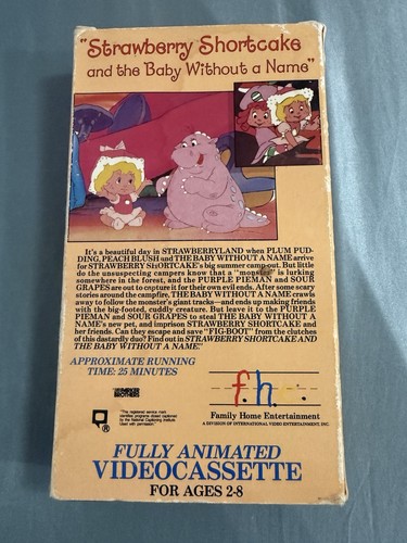 Strawberry Shortcake and the Baby Without a Name VHS 1982 - photo 3