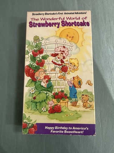 The Wonderful World of Strawberry Shortcake (VHS, 1981) – RARE