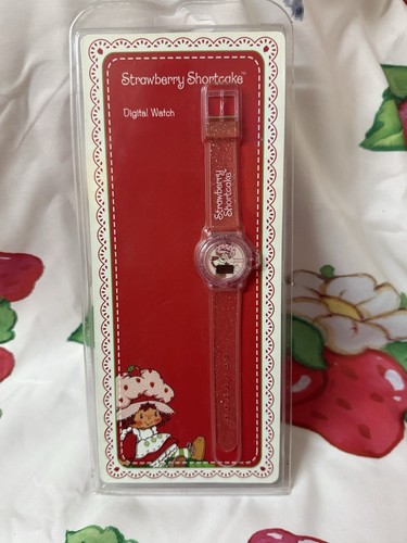 Rare 2004 Strawberry Shortcake Digital Watch New-Sealed