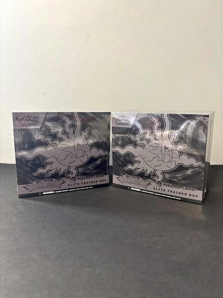 Pokemon Center Pitch Black 2x Elite Trainer Box - $375