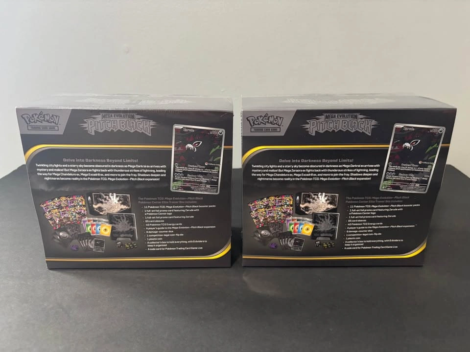 Pokemon Center Pitch Black 2x Elite Trainer Box - $375 - photo 4