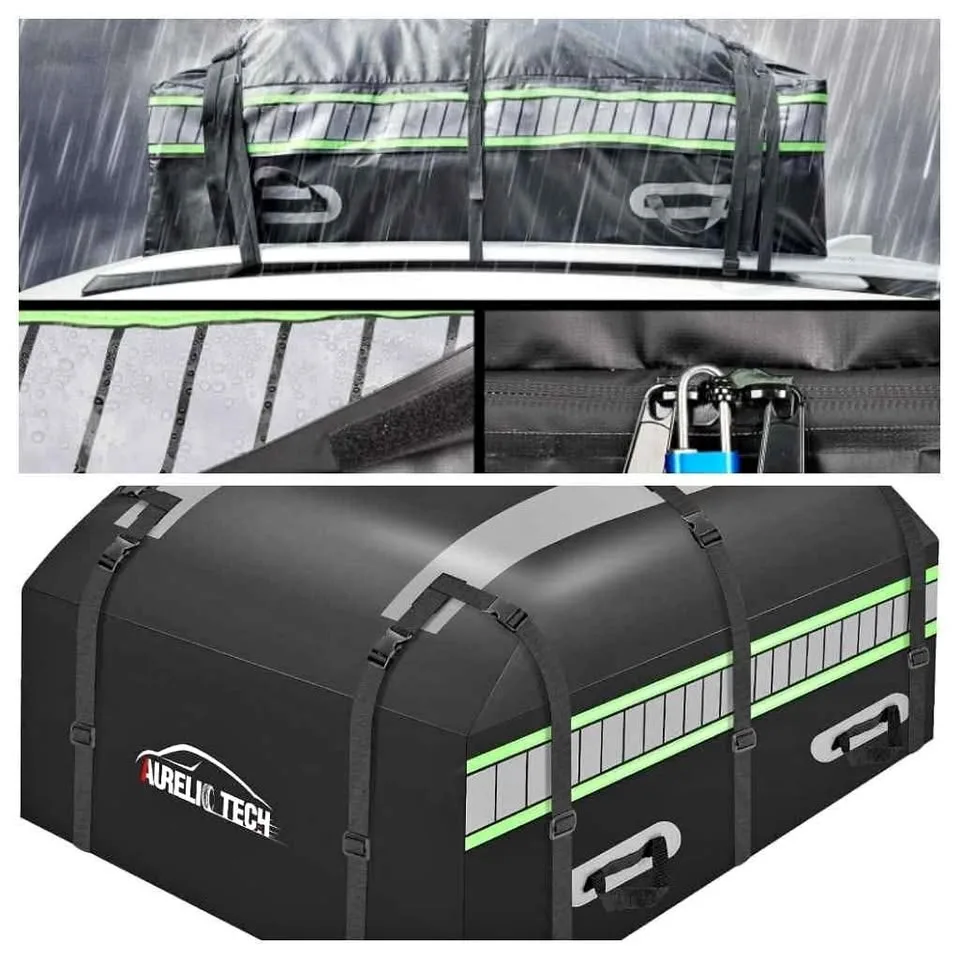 20 Cubic Feet Car Rooftop Cargo Bag thumbnail