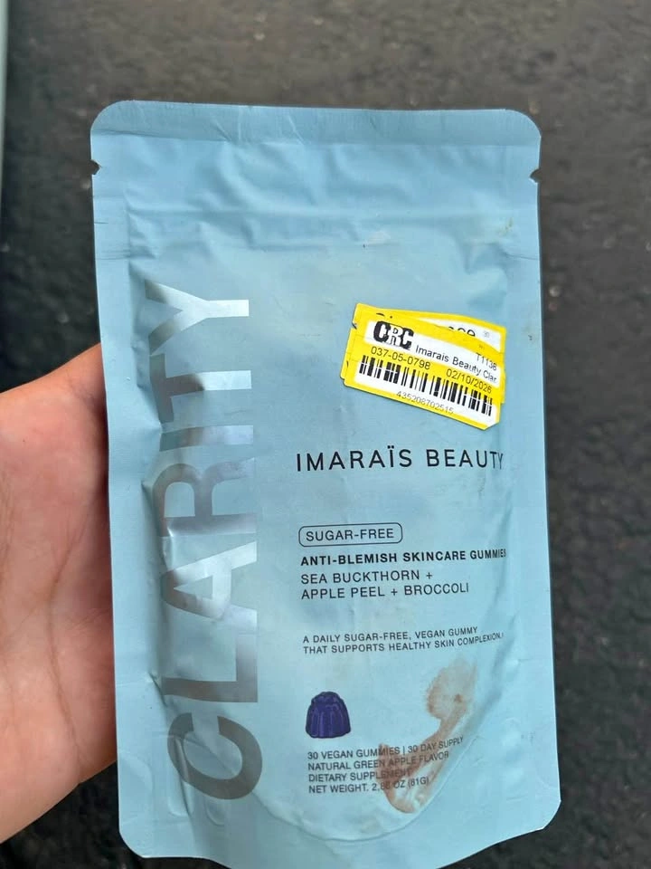 Imaraïs Beauty CLARITY Anti-Blemish Skincare Gummies 30 Count