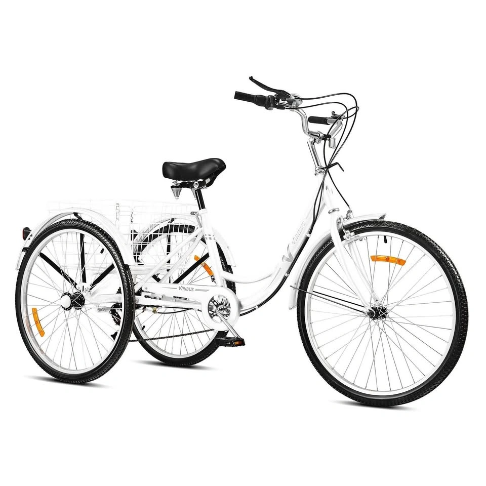 Viribus 24" Adult Tricycle 7 Speed 3 Wheel Cruiser Bike - photo 4