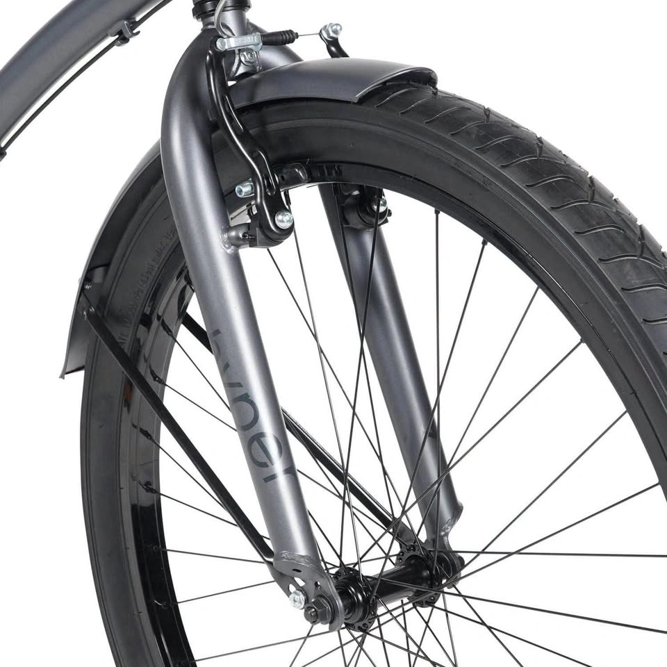 Hyper Bicycle Men's Cruiser 26" Commuter Bike, Gray - photo 3