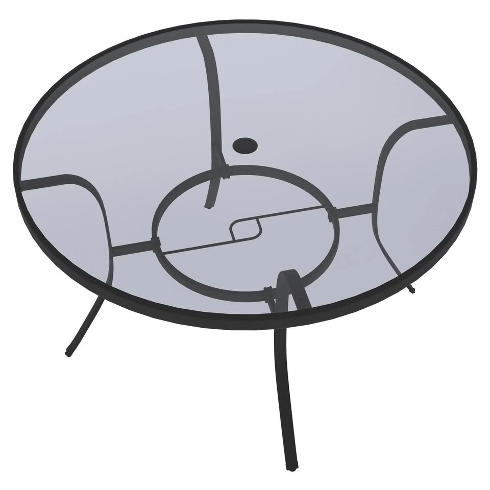 Mainstays Charleston 5-Piece Steel Outdoor Swivel Dining Set - photo 3