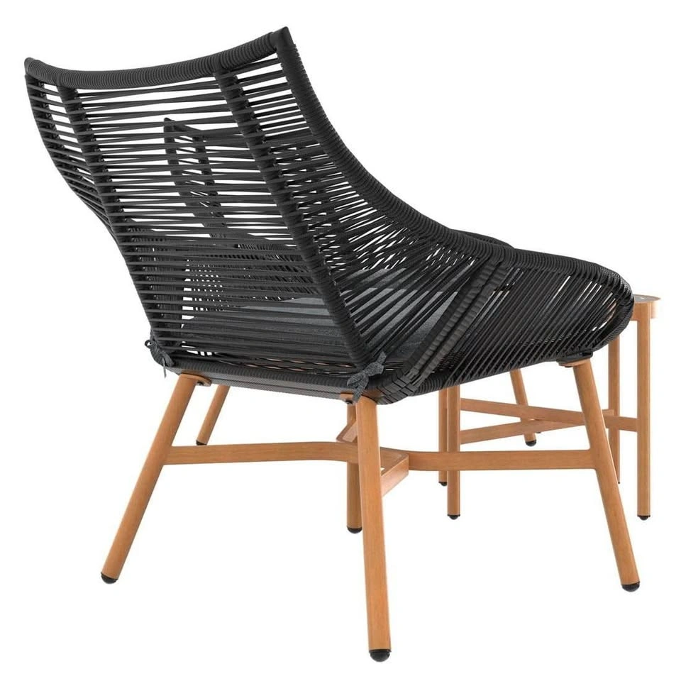 HOMETRENDS Skyler 3-Piece Steel Outdoor Chat Set - photo 2
