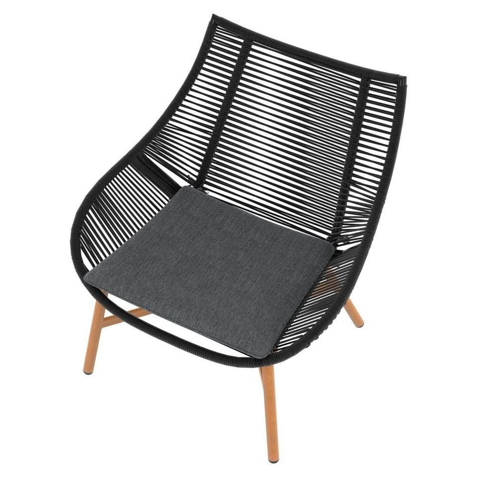 HOMETRENDS Skyler 3-Piece Steel Outdoor Chat Set - photo 4