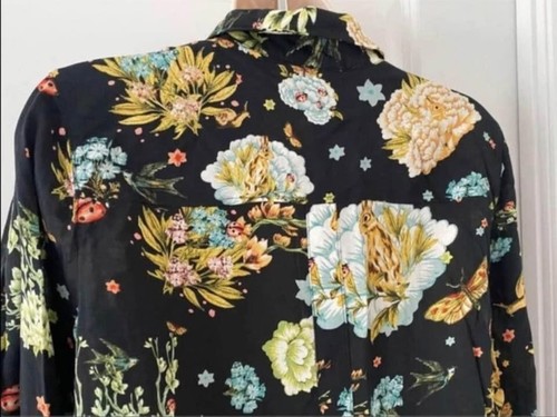 Maeve Anthropologie Woodland Critter Blouse 4 NWOT - photo 3