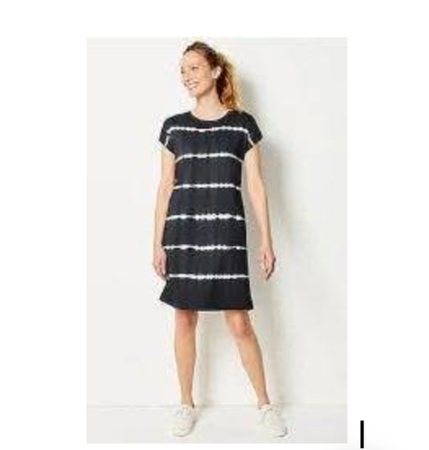 J.Jill Fit Tie Dyed Dress Small Petite SP BNWT