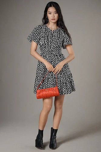 Anthropologie Somerset Cotton Mini Dress Petite Small SP NWT - photo 2