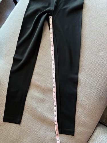 LOFT Womens S Black Knit Leggings Pull On Elastic Waist NWT - photo 4