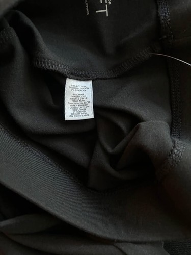 LOFT Womens S Black Knit Leggings Pull On Elastic Waist NWT - photo 5