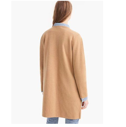 J.Crew Juliette Sweater Blazer Small S NWT Camel Tan - photo 4