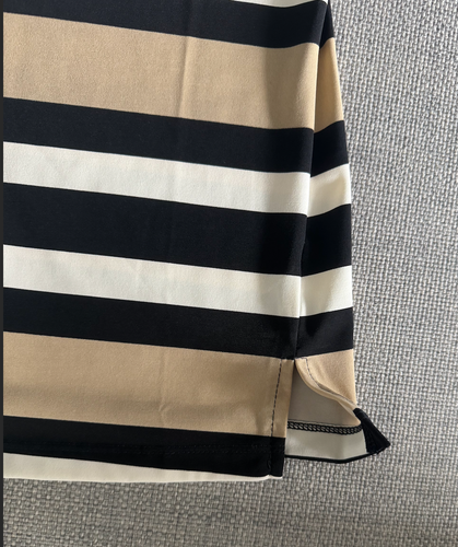Banana Republic Womens SP Black Beige Striped Tank Top NEW - photo 4