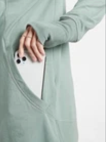 ATHLETA Minimalistic Grey Pockets Pranayama Wrap Cardigan SP - photo 5