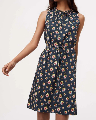 Ann Taylor LOFT Floral Mini Dress Petite Small SP NWT - photo 4