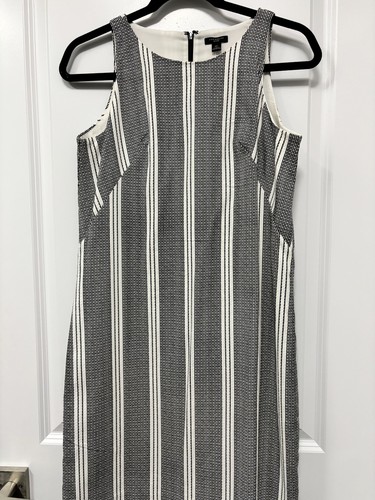 Ann Taylor Striped Shift Dress 6 Petite BNWT - photo 5