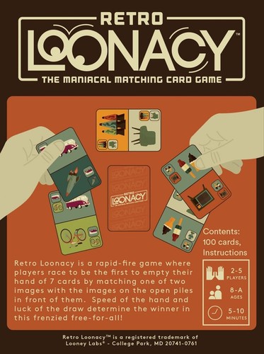 Looney Labs - Retro Loonacy Card Game - photo 5